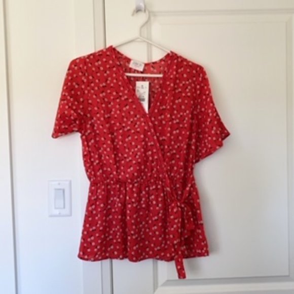 Wrapped peplum blouse - Picture 2 of 2